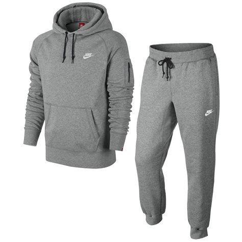 nike herren trainingsanzug fleece gründer kapuzenpulli und jogger hose anzug|Nike herren trainingsanzug.